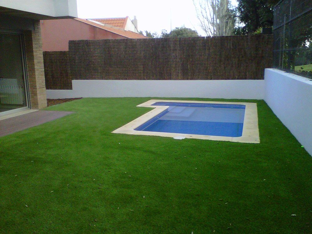 Instal·lació de gespa artificial
